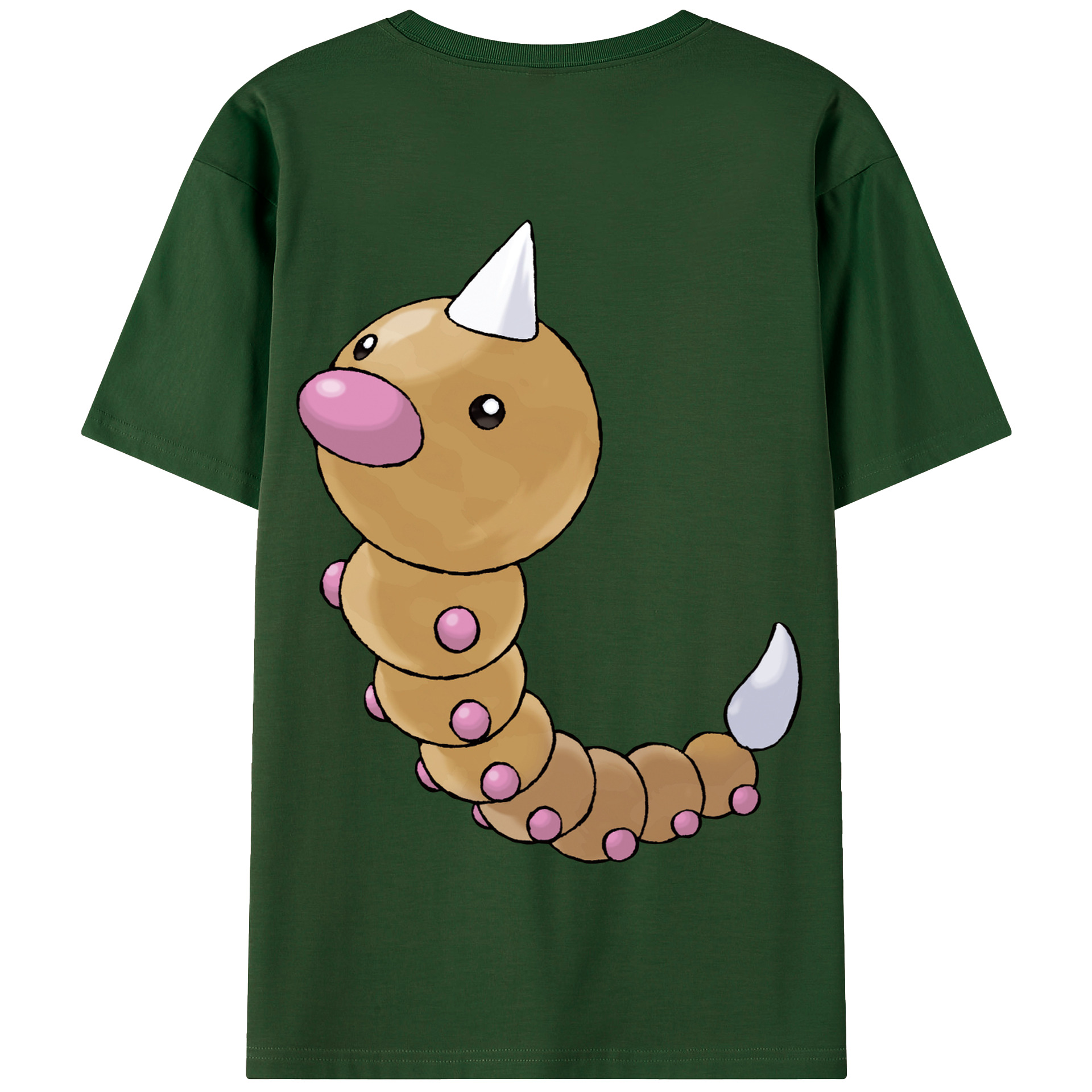 （画像用） ポケットモンスター Pokémon 綿100％半袖Tシャツ（背面プリント）